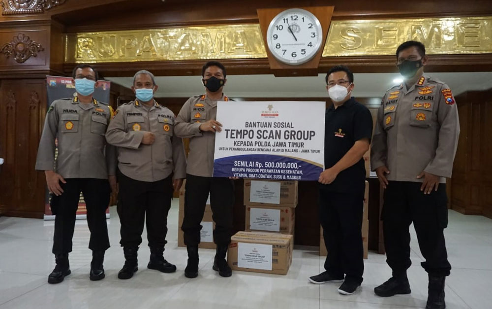 Aksi Peduli Kemanusiaan, Tempo Scan Donasikan Rp 500 Juta untuk Penanggulangan Bencana Alam di Malang, Jawa Timur