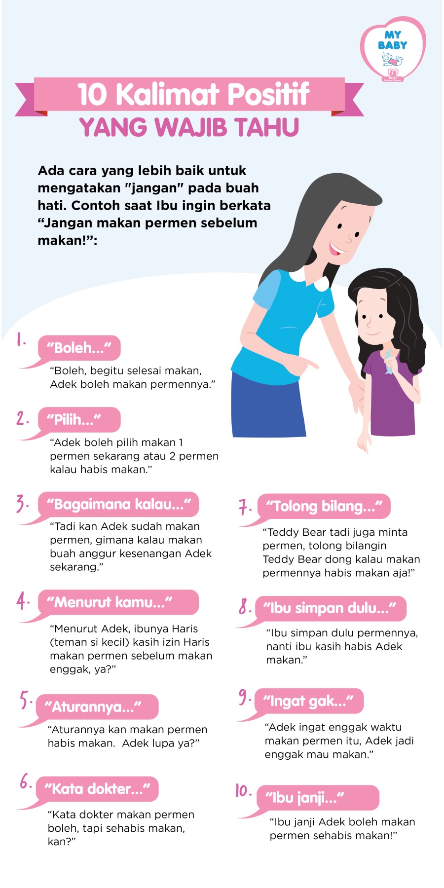 10 List Kalimat Positif Tanpa Memakai Kata Jangan