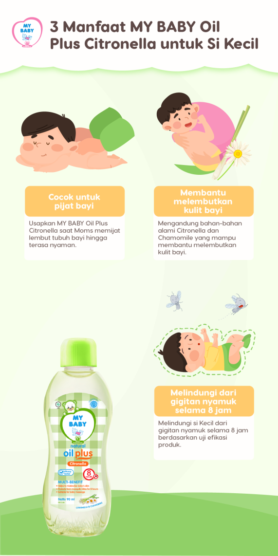 3 Manfaat Oil Plus Citronella untuk Si Kecil
