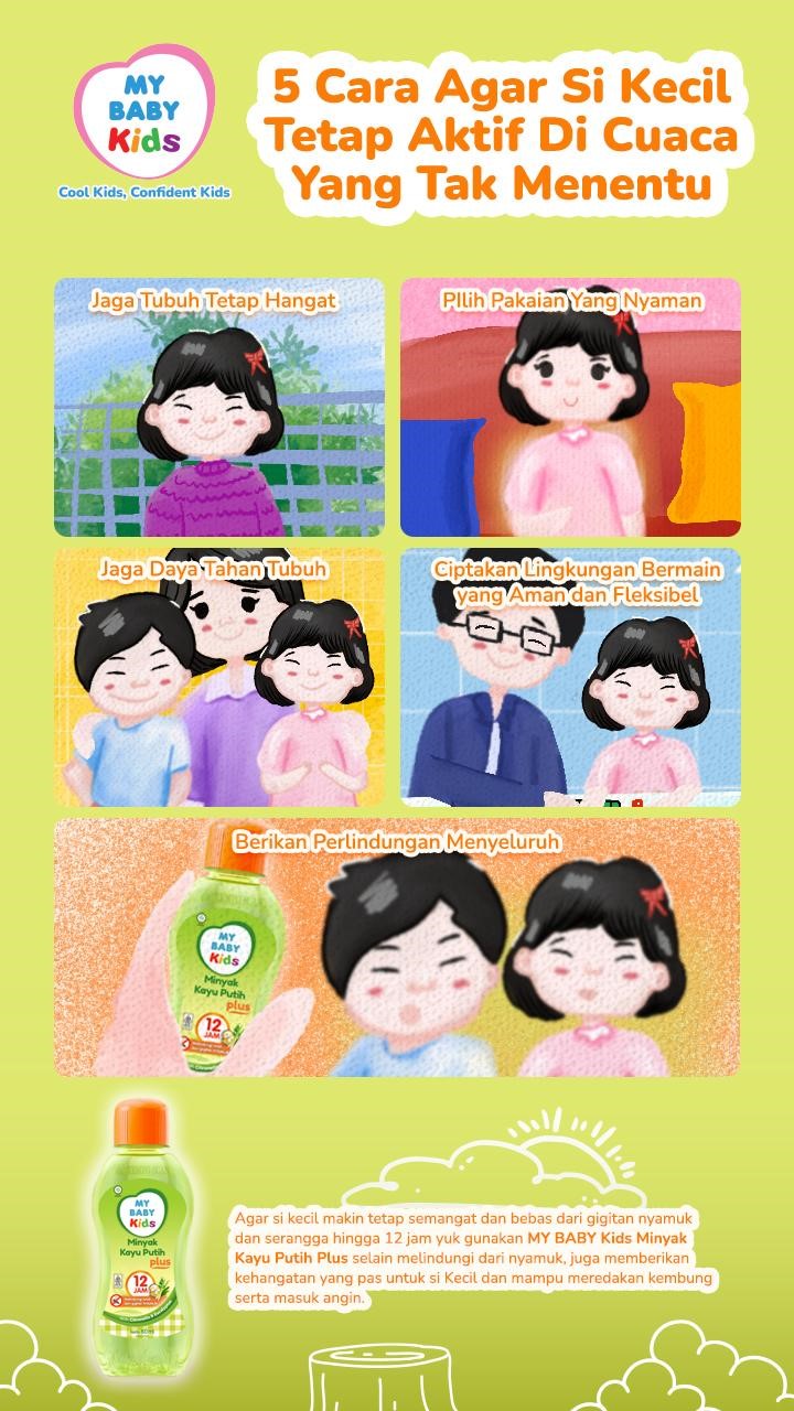 5 Cara Agar Si Kecil Tetap Aktif Di Cuaca Yang Tak Menentu 