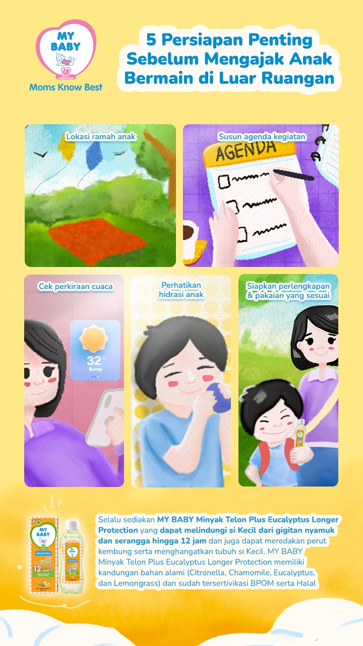5 Persiapan Penting Sebelum Mengajak Anak Bermain di Luar Ruangan