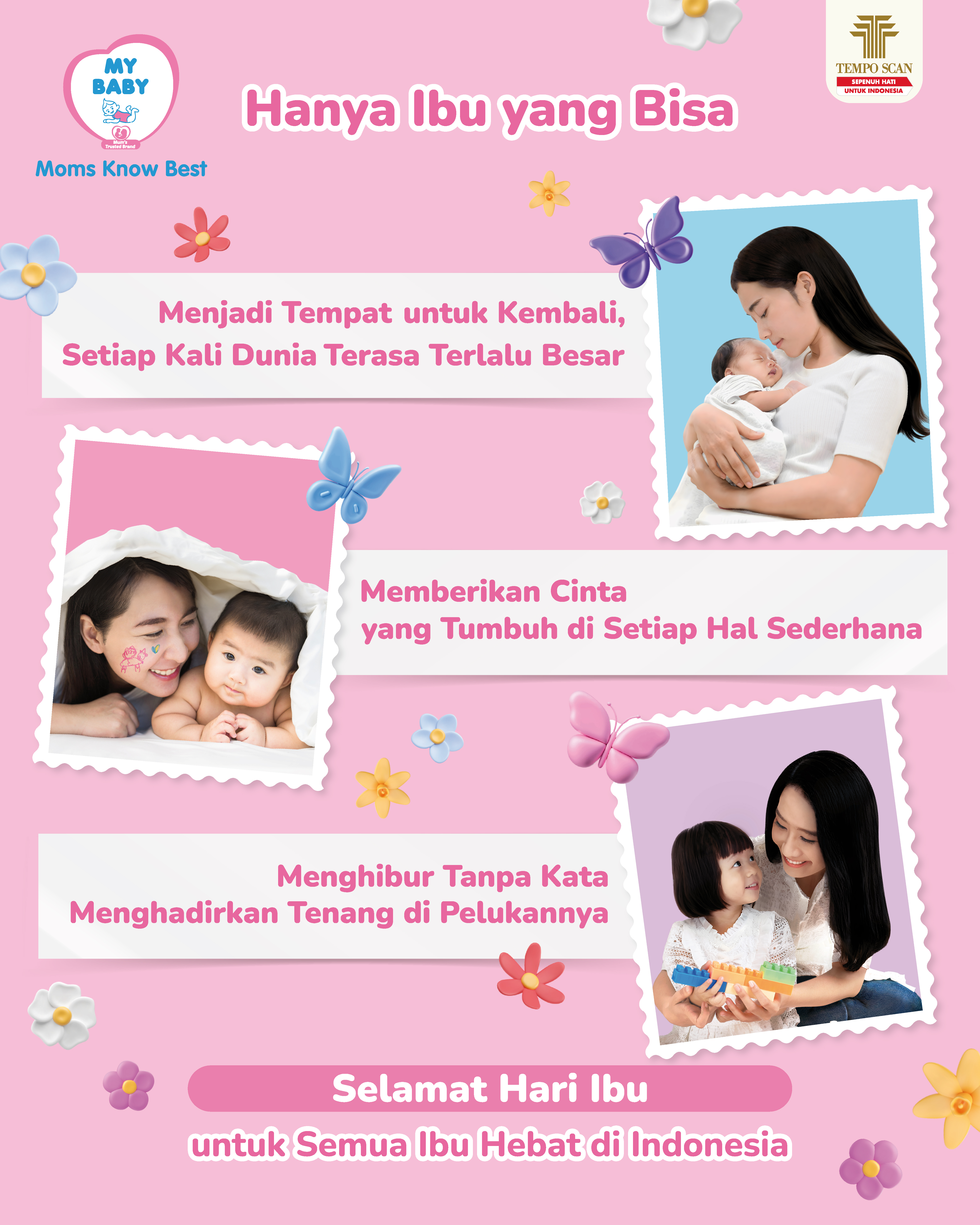 Hanya Ibu yang Bisa Memberikan yang Terbaik untuk Si Kecil