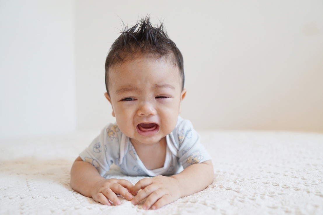 Perut kembung bikin Bayi Cranky? Manfaatkan Lavender Oil