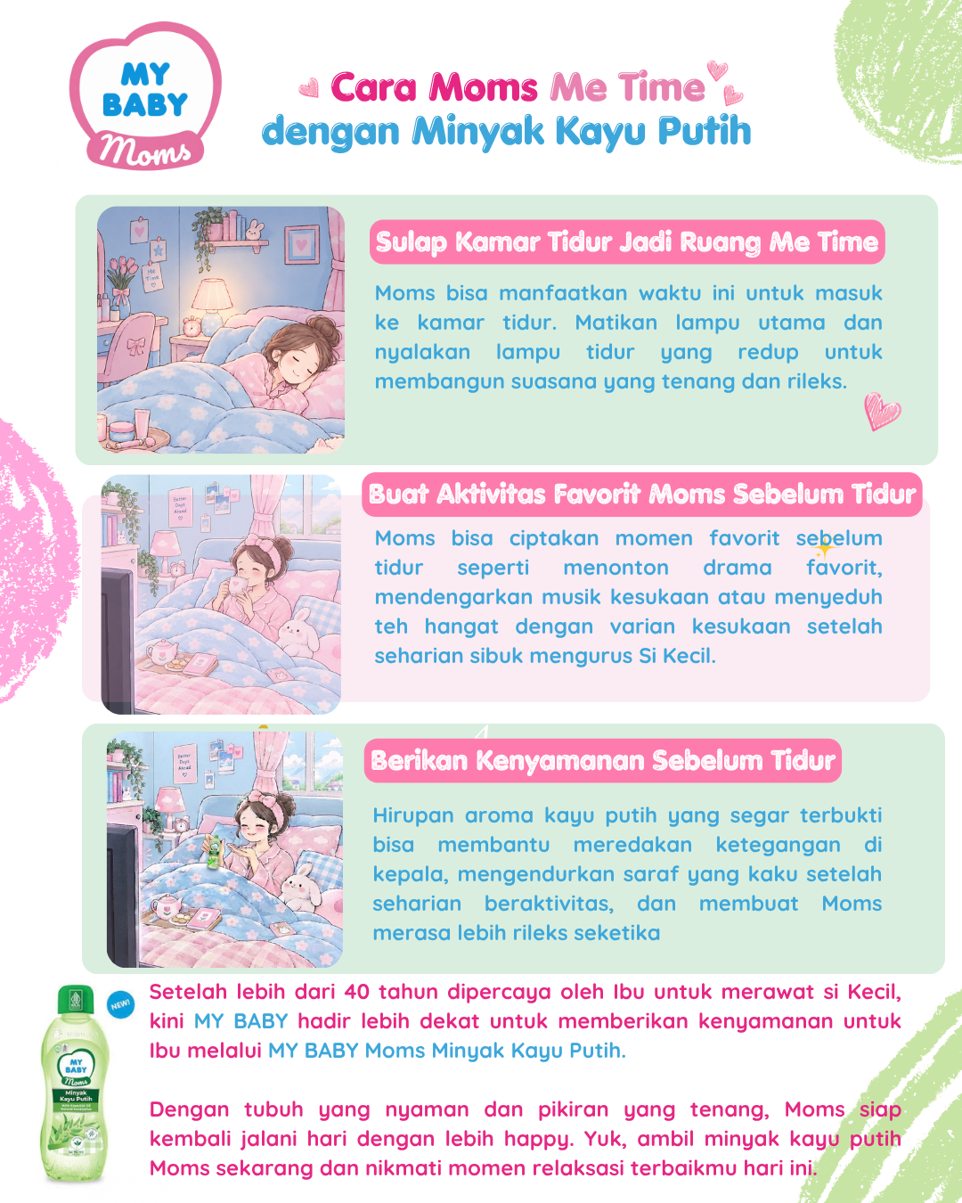 Praktis Menikmati Me Time Instan dengan Minyak Kayu Putih di Rumah!