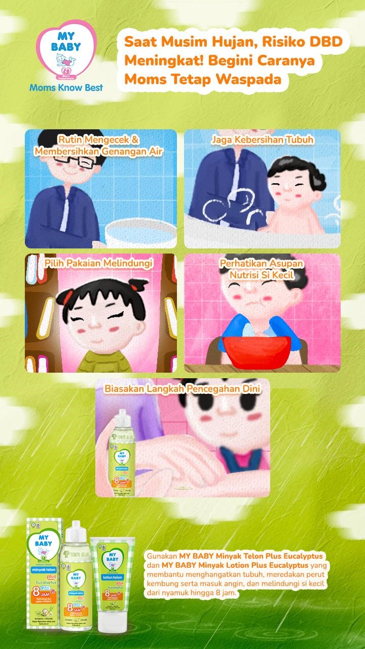 Saat Musim Hujan, Risiko DBD Meningkat! Begini Caranya Moms Tetap Waspada