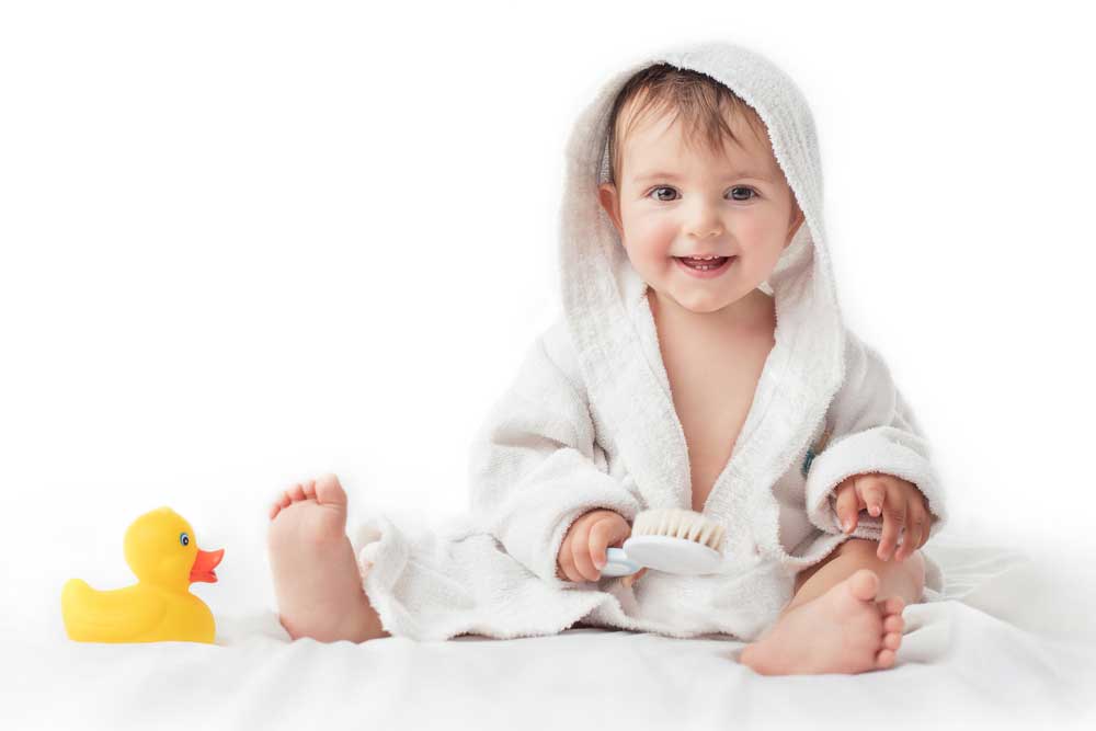 Tips agar si kecil tetap wangi