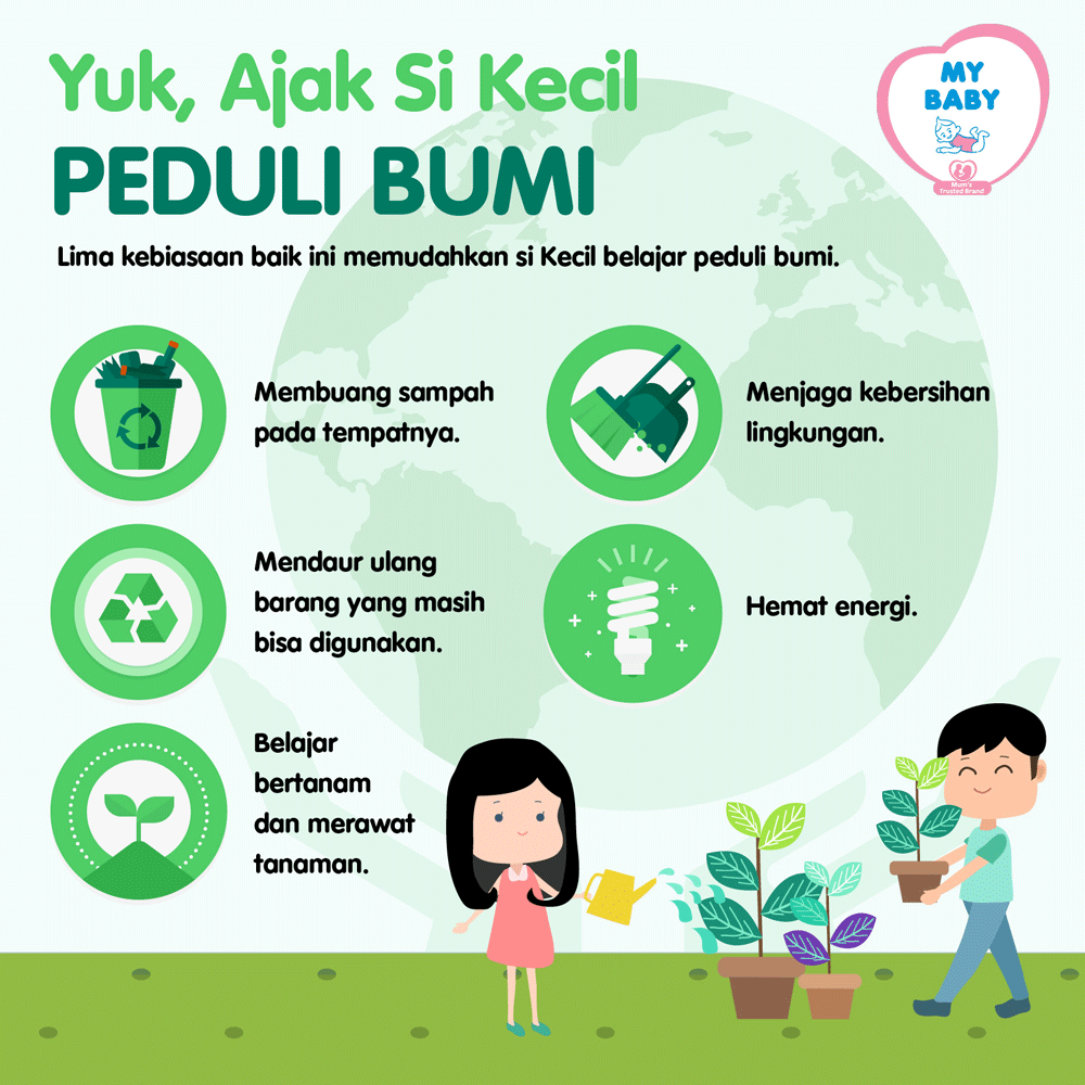 Yuk Ajak si Kecil Peduli Bumi